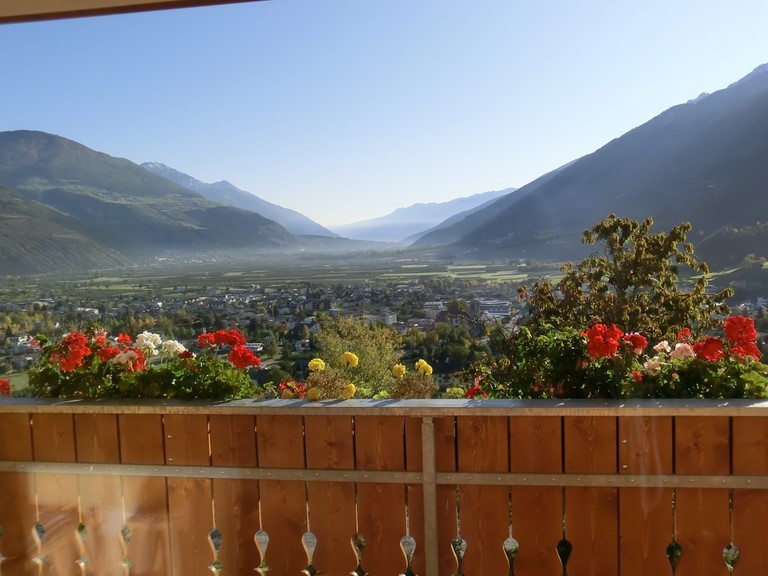 Aussicht in den Vinschgau